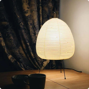 Lampe de chevet Japonaise-Lampe Veilleuse